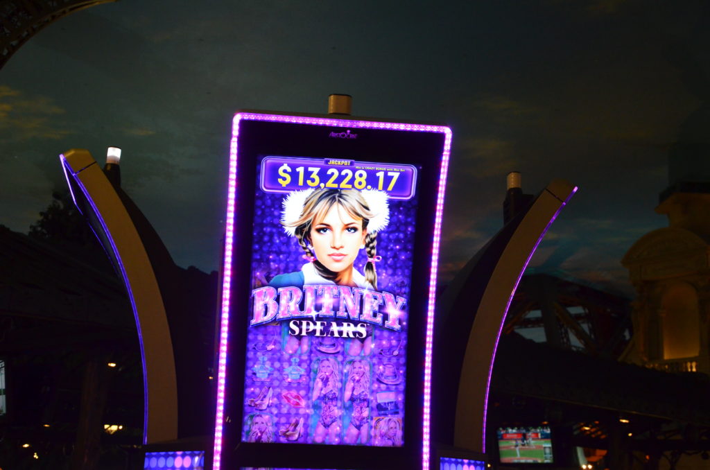 Britney slot machine!